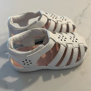 Baby White Summer Sandal Size 3